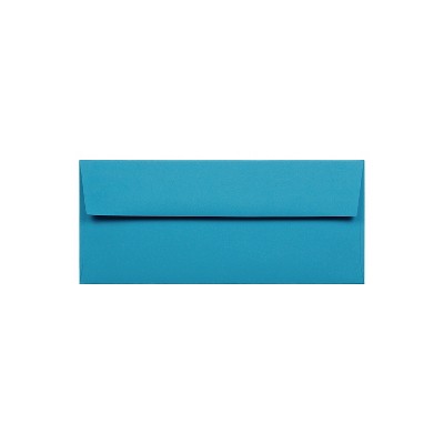 JAM Paper #10 Business Envelope 4 1/8" x 9 1/2" Blue 25/Pack (15861)