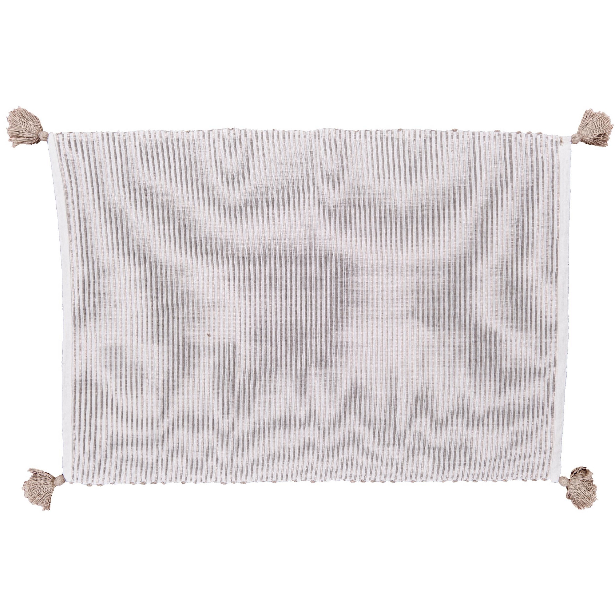 carol & frank Bree Dune 100% Cotton Set of 6 Placemats 13" x 19"