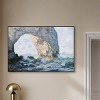 Art Remedy Monet - The Manneporte Etretat Classic Monet Art Prints Framed - 2 of 4