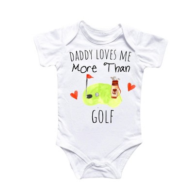 Golf Love - Baby Boy Girl Clothes Infant Onesie® Funny Cute Newborn 2 GS1