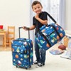 The Lakeside Collection 3-Pc. Kid's Monogrammed Space-Themed Luggage Sets - 2 of 4