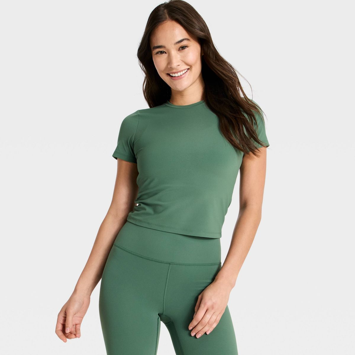 Women's Short Sleeve Everyday Soft Open Back T-Shirt - All In Motion™ - thumbnail 6