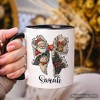Coquette Christmas Bow Mug, It's Most Wonderful Time Of The Year Vintage Gift (Non-Custom Only)| OrnamentallyYou - 4 of 4
