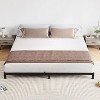 14 Inch Twin Bed Frame Metal Platform, Twin Bed Frame with Ample Storage, No Box Spring Needed and Steel Slat Support, Easy Assembly, Black - 3 of 4