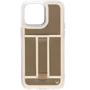 Walli Cases Pecan Cream Phone Case with Wallet and Finger Strap - 1 of 4