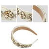 Unique Bargains Women's Bling Rhinestone Wide Edge Headband 5.12"x1.89" 1Pc - 3 of 4