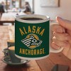 University of Alaska Anchorage Seawolves Logo Ceramic Coffee Mug Novelty Gift Mugs for Coffee Tea and Hot Drinks 11oz White - 4 of 4