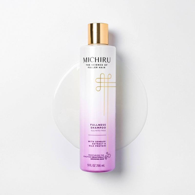 Michiru Senburi Extract &#38; Silk Protein Sufate-Free Fullness Shampoo - 9 fl oz, 5 of 13