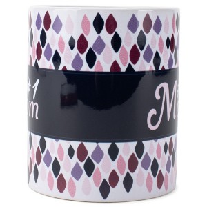 Elanze Designs #1 Mom Multicolor 11 Ounce Stoneware Coffee Mug - 1 of 2