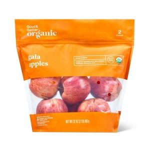 Organic Gala Apples - 2lb Bag - Good & Gather™ - 1 of 4