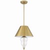 Craftmade Lighting Pendant 3 - Light Pendant in  Satin Brass - 4 of 4