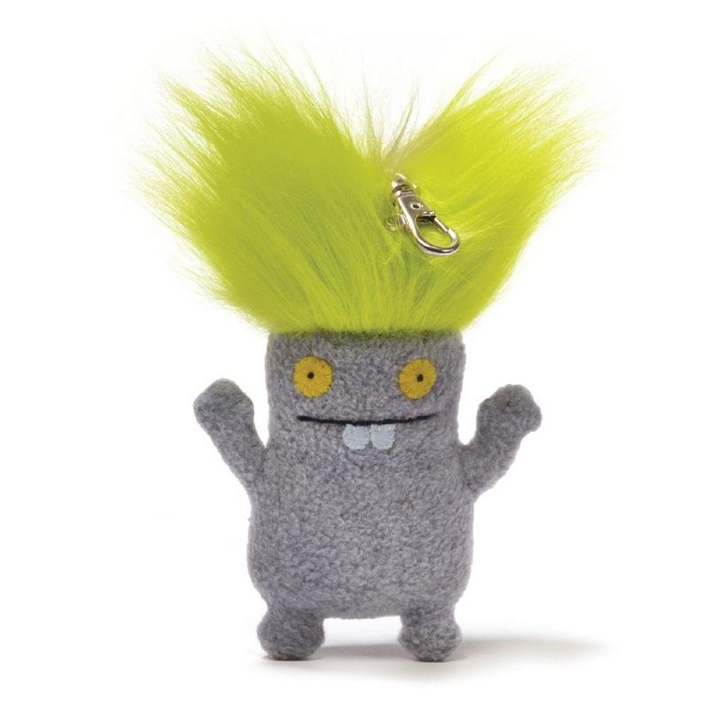 Enesco Ugly Dolls Bad Hair Day 6" Plush Clip-On: Babo, 1 of 2