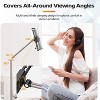 Adjustable Tablet Floor Stand Holder, Phone Stand for Recording Compatible 4.6-12.9 Inch Devices - 3 of 4