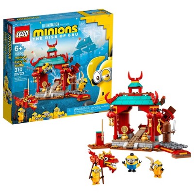 LEGO Minions Minions Kung Fu Battle Building Toy for Creative Fun 75550