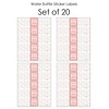 Big Dot of Happiness Rose Gold Grad -  Graduation Party Water Bottle Sticker Labels - Set of 20 - 3 of 4