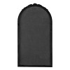 GlasFlength Decorative Wall Mirrors Classic Mirror Wall Mirror Decorative Arched Mirror Vanity Mirror for Living Room, Black, 22.8"*2"*41.9" - 4 of 4