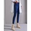 Perphy Square Toe Chunky Heel Ankle Boots for Women - 2 of 4