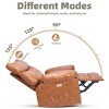 Oversized Recliner Chair with Heat and Massage, 360 Degree Swivel Lazy Boy Recliner for Adults, Manual Rocking Chair with Remote Control - 4 of 4