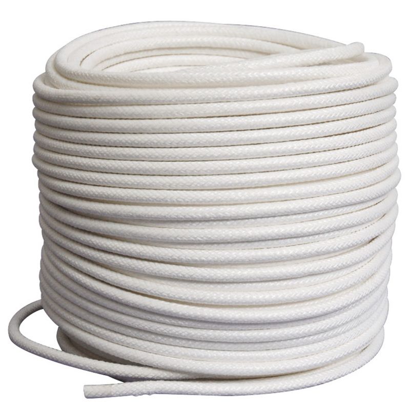 Pepperell Braiding Coiling Cord, 1/4 Inch x 180 Foot Roll, White, 1 of 2