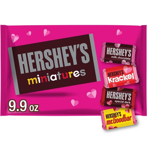 Hershey's Valentine's Day Assorted Chocolate Candy Miniatures - 9.9oz - image 1 of 4