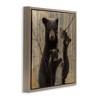 Stupell Industries Forest Black Bear and Cubs, 25" x 25" - 3 of 4