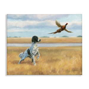 Stupell Industries Pointer Dog & Pheasant, 20" x 16" - 1 of 4