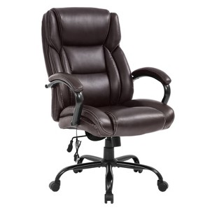 BestMassage Big and Tall Office Chair 500lbs Executive Chair Computer Chair with Lumbar Support - 1 of 4