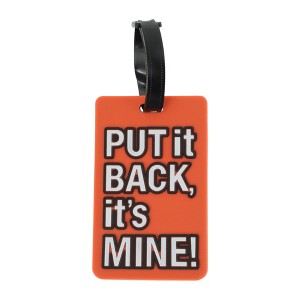 Unique Bargains PUT Pattern Luggage Tag 1 Pc - 1 of 4