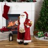 Northlight 32" Red and Gold Santa Claus with Gifts Christmas Figure - 2 of 4