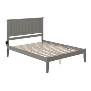 Platform Bed - Solid Hardwood Design - Open Footboard - Sturdy Wood Frame - Spacious Bedroom Furniture - 1 of 1