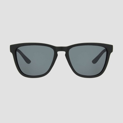 Men's Tortoise Shell Print Square Sunglasses - All in Motion Black