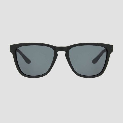 Men's Matte Square Sunglasses - Goodfellow & Co™ Black : Target
