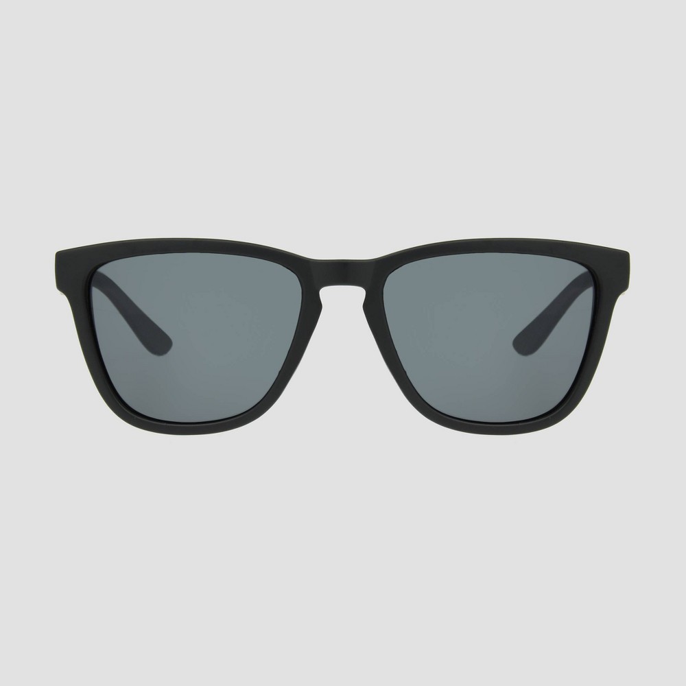 Photos - Sunglasses Men's Tortoise Shell Print Square  - All In Motion™ Black