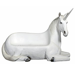 Design Toscano Mystical Horned Unicorn Sculptural Bench - 1 of 4