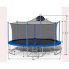 BestParts 14FT Trampoline with Basketball Hoop & Safety Net, Outdoor Trampoline with Ladder for Kids & Adults - 3 of 4