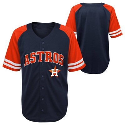 MLB Houston Astros Button-Down Jersey 