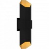 Quoizel Lighting Chasm 1 - Light Sconce in  Matte Black Gold - 3 of 4