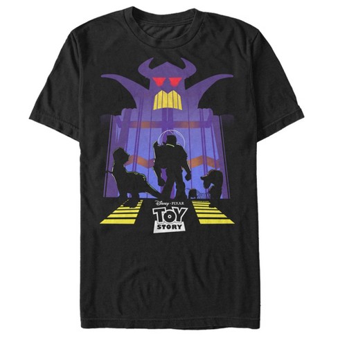 Men's Toy Story Beware Emperor Zurg T-shirt - Black - Small : Target