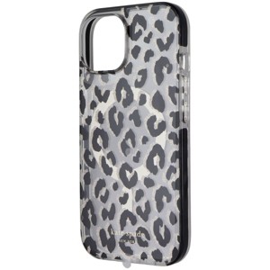 Case Mate licensed - Kate Spade Case for MagSafe for Apple iPhone 15 - City Leopard Black - 1 of 1