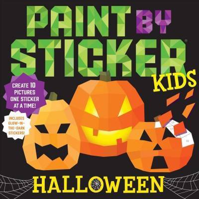 Halloween Make A Face Color Book Sticker Sheets Set : Target