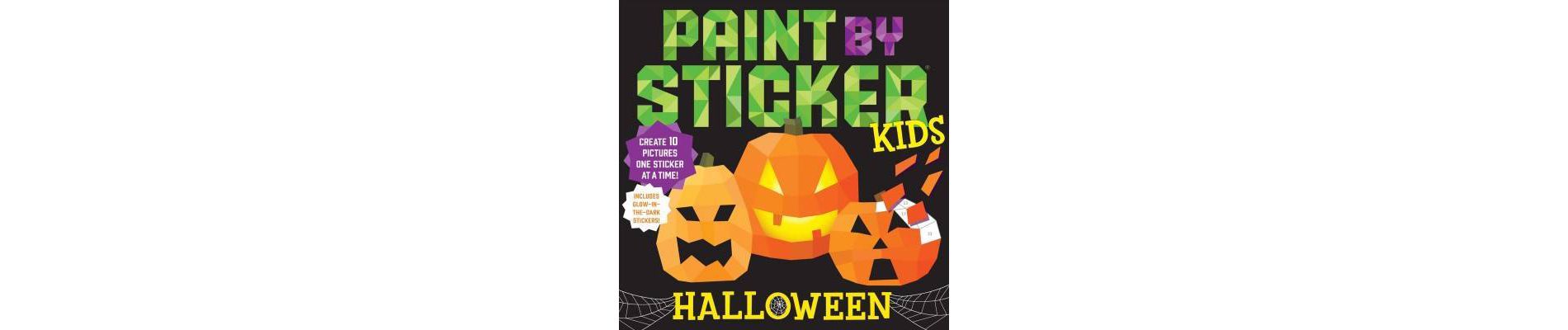 Paint by Sticker Kids: Halloween - by  Workman Publishing (Paperback)