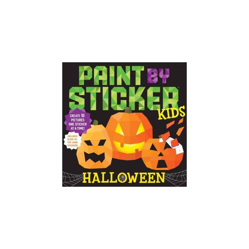 Paint by Sticker Kids: Halloween - by  Workman Publishing (Paperback), 1 of 2