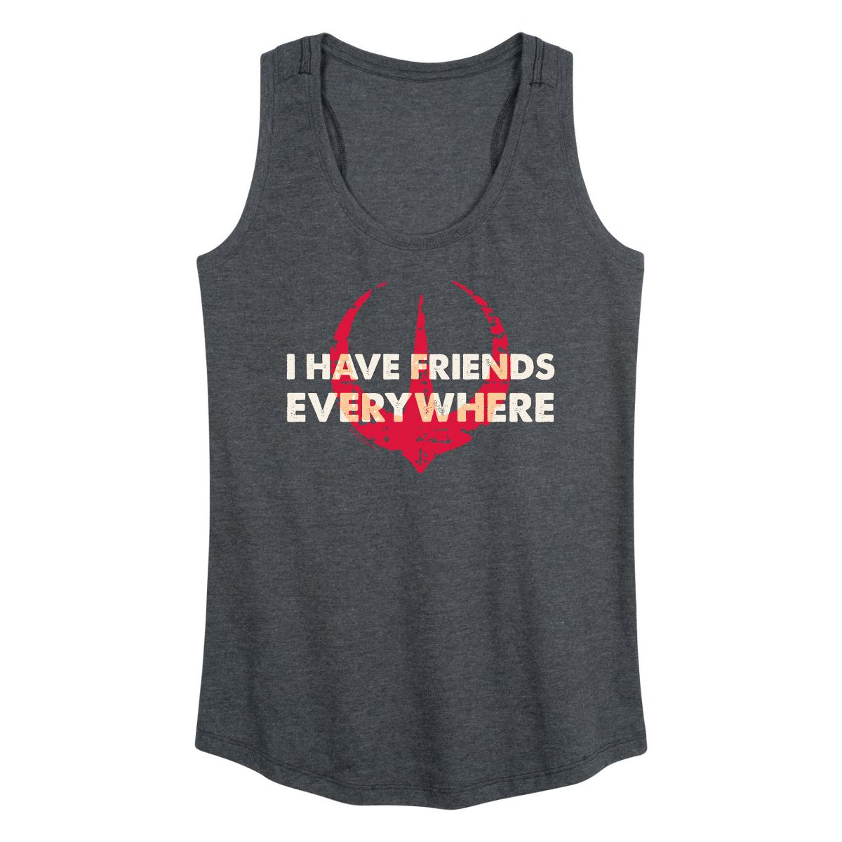 Women's - Star Wars - Friends Everywhere Graphic Racerback Tank