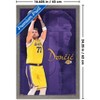 Trends International NBA Los Angeles Lakers - Luka Doncic 25 Framed Wall Poster Prints - 3 of 4