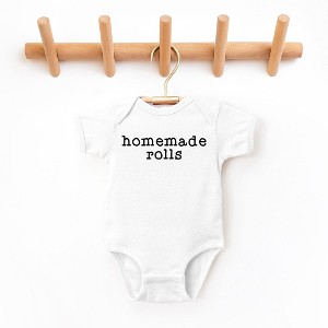 The Juniper Shop Homemade Rolls Typewriter Baby Bodysuit - 1 of 3
