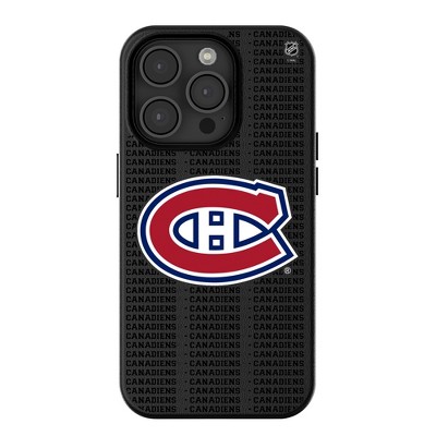Keyscaper NHL Text Backdrop MagSafe Compatible Cell Phone Case for iPhone 16 Pro Max