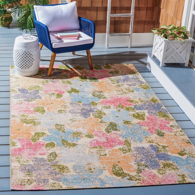 Summer SMR410 Power Loomed Indoor and Outdoor Area Rug  - Safavieh, 2 of 4