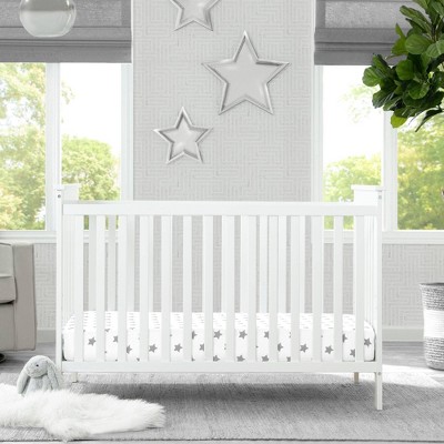 Delta Children Brandclub Delta Children Adley 3 in 1 Convertible Crib Bianca White