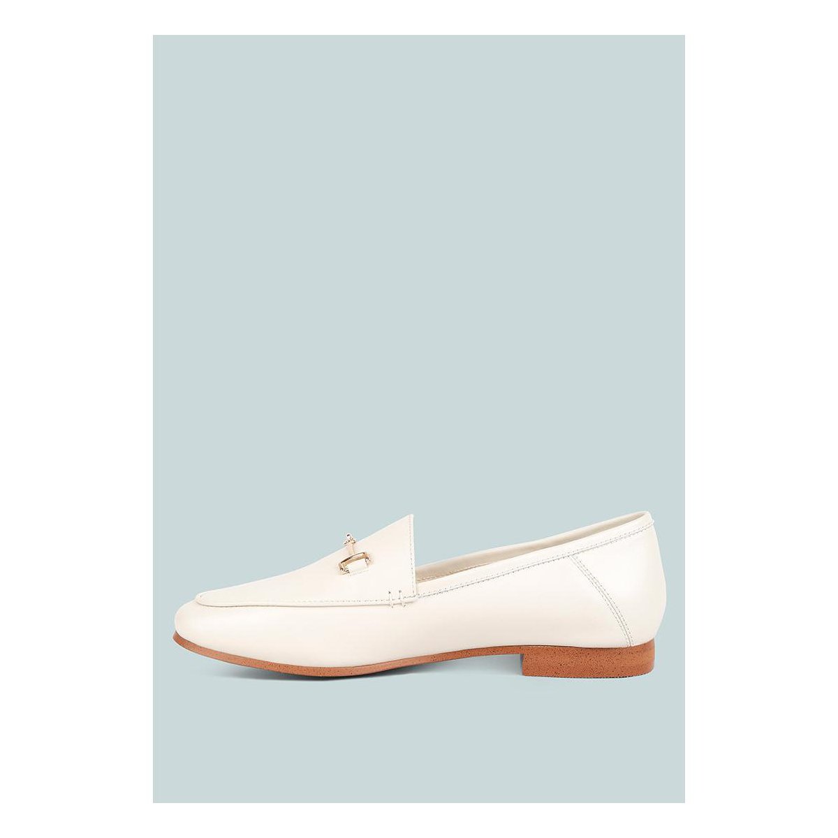 Женские туфли Rag & Co Womens Dareth Horsebit Flat Heel Loafers 9 — фото 4