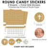 Big Dot of Happiness Confirmation Elegant Cross - Religious Party Small Round Candy Stickers - Party Favor Labels - 324 Count - 3 of 4